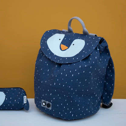 Mini Drawstring Backpack - Mr Penguin