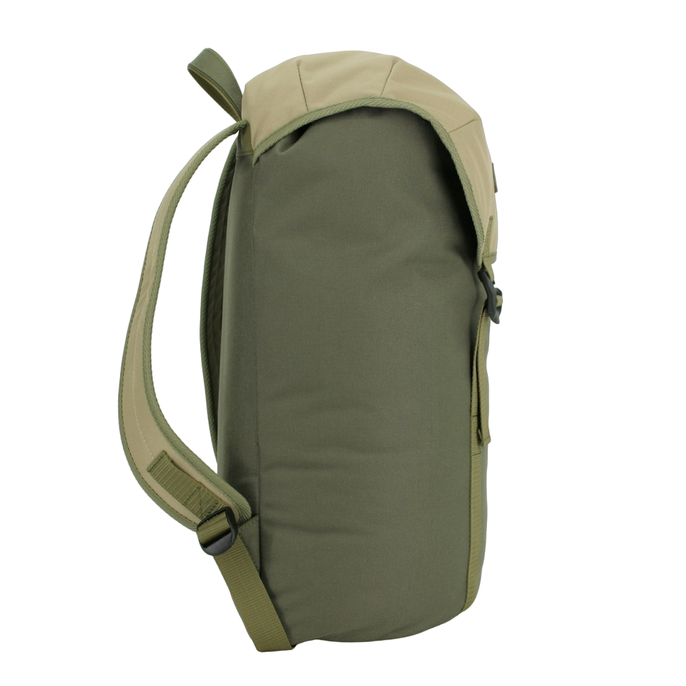 Cafe Backpack with G-hook - Khaki & Beige