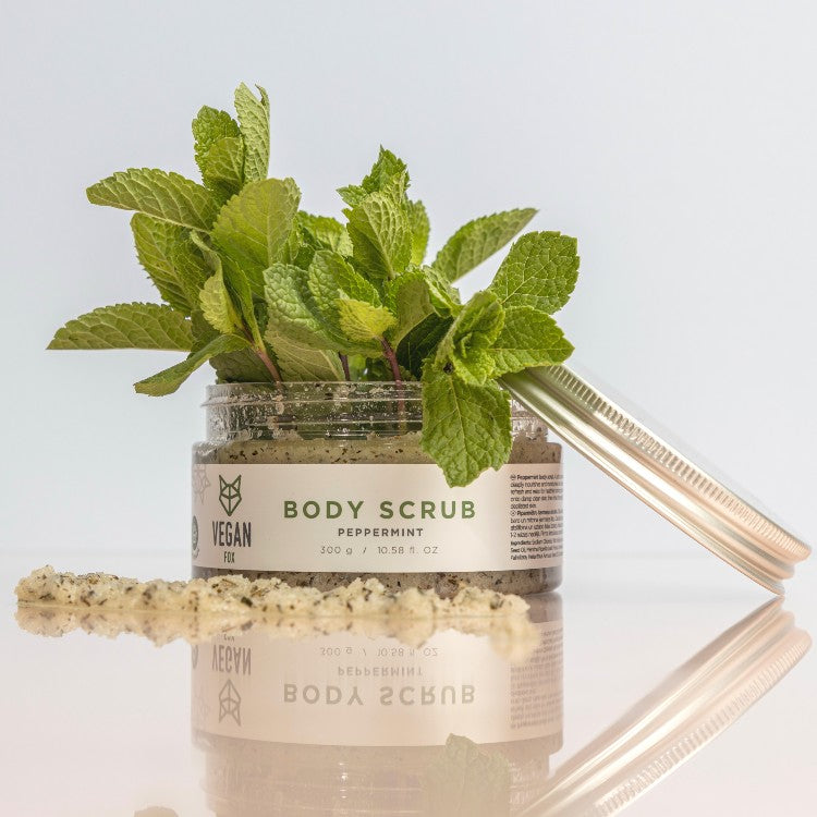 Peppermint Body Scrub, 300 g