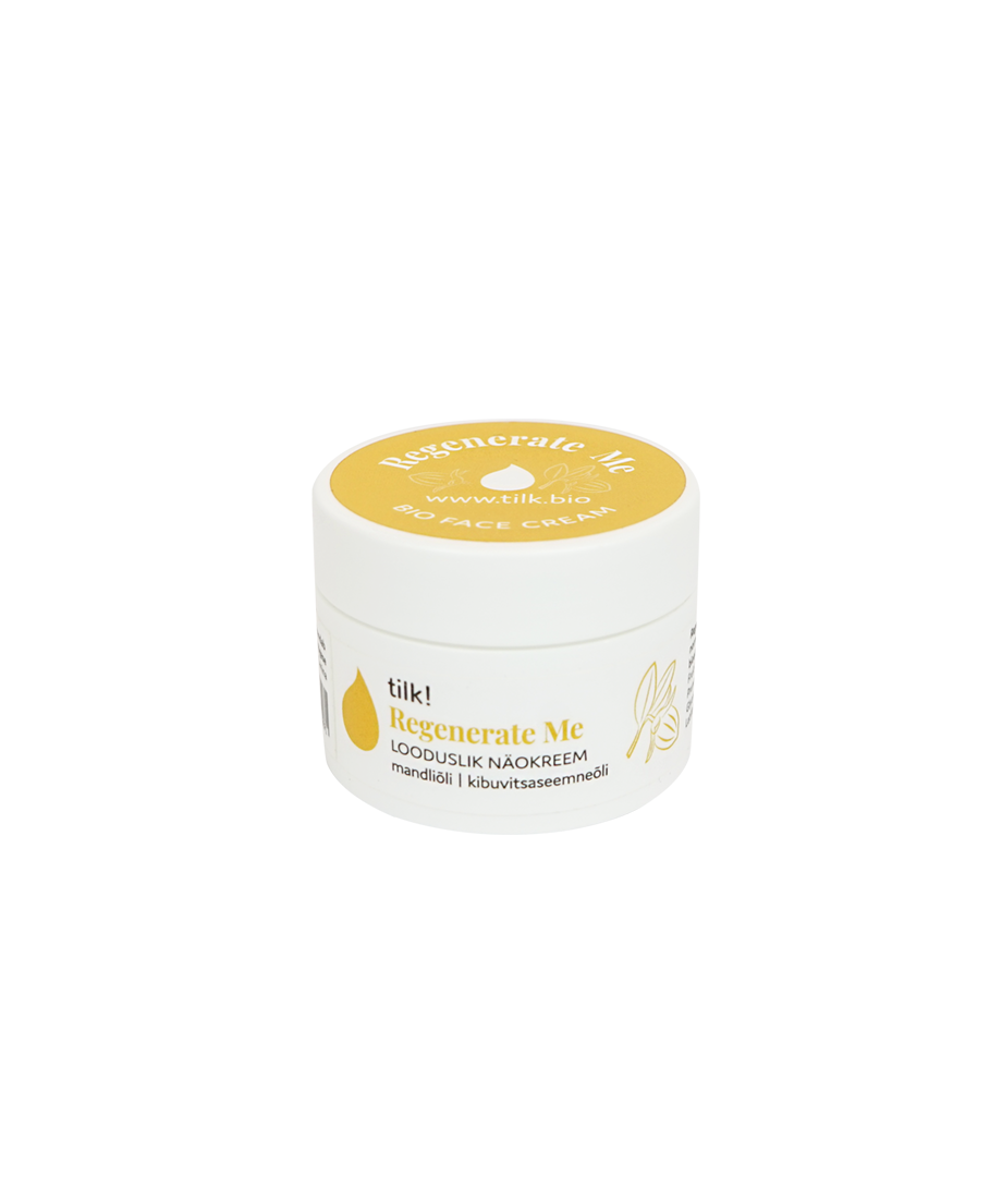 Regenerate Me Face Cream with Carrot Oil for Normal and Combination Skin, 50ml